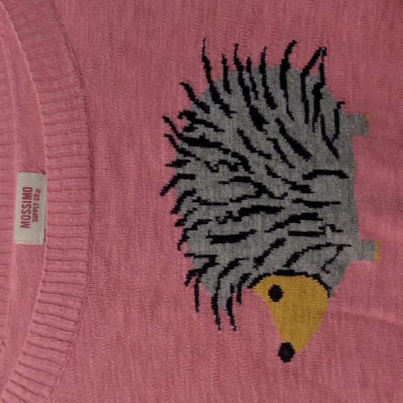 2/$25✨ Mossimo Supply Co. Pink Porcupine long sleeve sweater, size xs - Picture 2 of 5